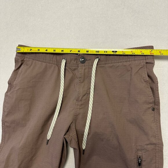Vuori Womens Ripstop Pants Size Large Mauve 28" Inseam VW401 Casual Pockets - Picture 7 of 10